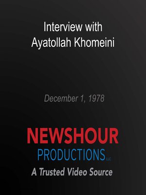 cover image of Interview with Ayatollah Khomeini
